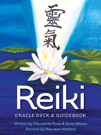 REIKI ORACLE CARDS DECK AND GUIDEBOOK by GENA WILSON CLAUDETTE